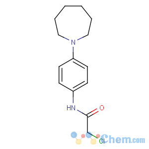 CAS No:436087-23-9 N-[4-(azepan-1-yl)phenyl]-2-chloroacetamide
