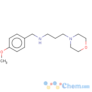 CAS No:436096-93-4 4-Morpholinepropanamine,N-[(4-methoxyphenyl)methyl]-