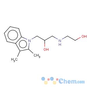 CAS No:436099-60-4 1-(2,3-Dimethyl-indol-1-yl)-3-(2-hydroxy-