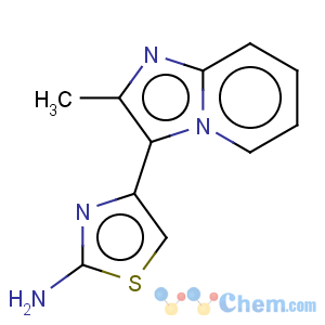 CAS No:436099-84-2 2-Thiazolamine,4-(2-methylimidazo[1,2-a]pyridin-3-yl)-, hydrobromide (1:2)