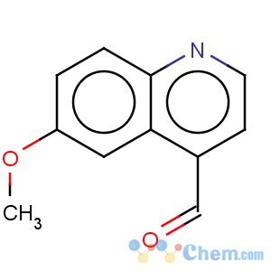 CAS No:4363-94-4 4-Quinolinecarboxaldehyde,6-methoxy-