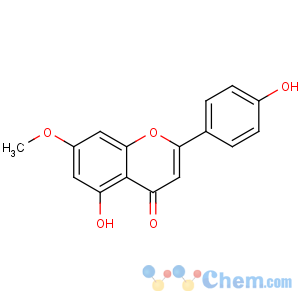 CAS No:437-64-9 5-hydroxy-2-(4-hydroxyphenyl)-7-methoxychromen-4-one