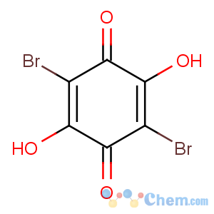 CAS No:4370-59-6 2,5-dibromo-3,6-dihydroxycyclohexa-2,5-diene-1,4-dione