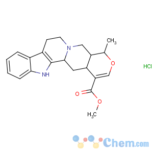 CAS No:4373-34-6 AJMALICINE HYDROCHLORIDE