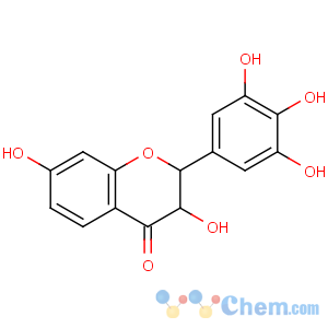 CAS No:4382-33-6 (2R,3R)-3,7-dihydroxy-2-(3,4,5-trihydroxyphenyl)-2,<br />3-dihydrochromen-4-one