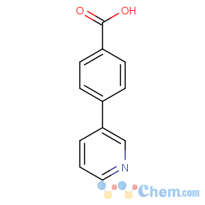 CAS No:4385-75-5 4-pyridin-3-ylbenzoic acid