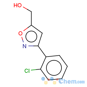 CAS No:438565-33-4 5-Isoxazolemethanol,3-(2-chlorophenyl)-