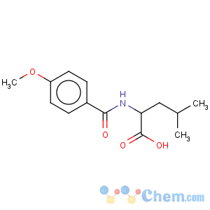 CAS No:438581-55-6 L-Leucine,N-(4-methoxybenzoyl)-, monosodium salt (9CI)