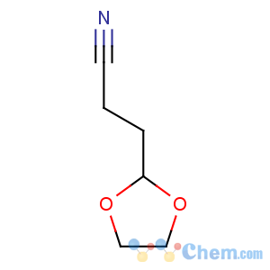 CAS No:4388-58-3 1,3-Dioxolane-2-propanenitrile