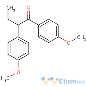 CAS No:4390-94-7 1,2-bis(4-methoxyphenyl)butan-1-one