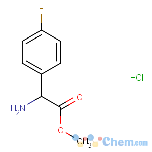 CAS No:439213-22-6 methyl (2R)-2-amino-2-(4-fluorophenyl)acetate