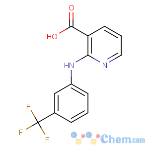 CAS No:4394-00-7 2-[3-(trifluoromethyl)anilino]pyridine-3-carboxylic acid