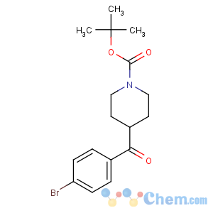 CAS No:439811-37-7 tert-butyl 4-(4-bromobenzoyl)piperidine-1-carboxylate
