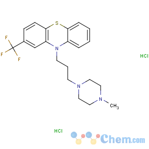 CAS No:440-17-5 10-[3-(4-methylpiperazin-1-yl)propyl]-2-(trifluoromethyl)phenothiazine