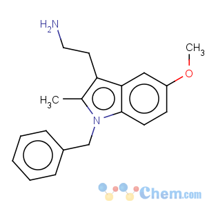 CAS No:441-91-8 1H-Indole-3-ethanamine,5-methoxy-2-methyl-1-(phenylmethyl)-