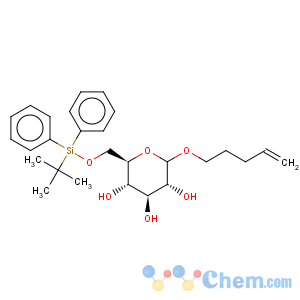 CAS No:441311-03-1 pent-4-enyl-6-o-t-butyldiphenylsilyl-d-glucopyranoside