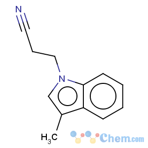 CAS No:4414-81-7 1H-Indole-1-propanenitrile,3-methyl-