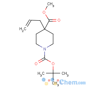 CAS No:441774-09-0 1-O-tert-butyl 4-O-methyl 4-prop-2-enylpiperidine-1,4-dicarboxylate