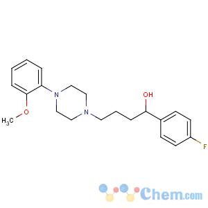 CAS No:442-03-5 1-(4-fluorophenyl)-4-[4-(2-methoxyphenyl)piperazin-1-yl]butan-1-ol