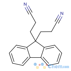 CAS No:4425-97-2 3-[9-(2-cyanoethyl)fluoren-9-yl]propanenitrile
