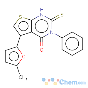CAS No:442865-24-9 Thieno[2,3-d]pyrimidin-4(1H)-one,2,3-dihydro-5-(5-methyl-2-furanyl)-3-(2-propen-1-yl)-2-thioxo-