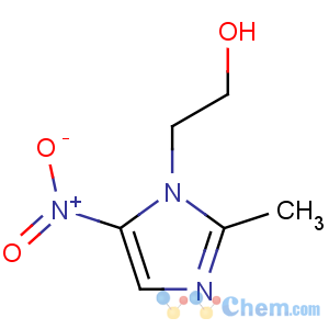 CAS No:443-48-1 2-(2-methyl-5-nitroimidazol-1-yl)ethanol