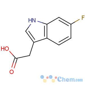 CAS No:443-75-4 2-(6-fluoro-1H-indol-3-yl)acetic acid