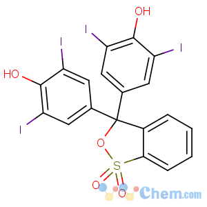 CAS No:4430-24-4 4-[3-(4-hydroxy-3,5-diiodophenyl)-1,1-dioxo-2,<br />1λ