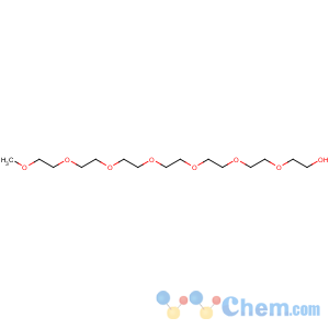 CAS No:4437-01-8 2-[2-[2-[2-[2-[2-(2-methoxyethoxy)ethoxy]ethoxy]ethoxy]ethoxy]ethoxy]<br />ethanol