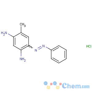 CAS No:4438-16-8 4-methyl-6-phenyldiazenylbenzene-1,3-diamine
