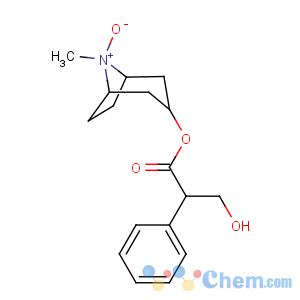 CAS No:4438-22-6 Benzeneacetic acid, a-(hydroxymethyl)-,8-methyl-8-oxido-8-azabicyclo[3.2.1]oct-3-yl ester, endo-