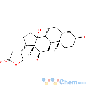 CAS No:4442-12-0 (5beta)-3beta,12beta,14-trihydroxycardanolide