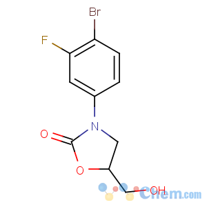 CAS No:444335-16-4 (5R)-3-(4-bromo-3-fluorophenyl)-5-(hydroxymethyl)-1,3-oxazolidin-2-one