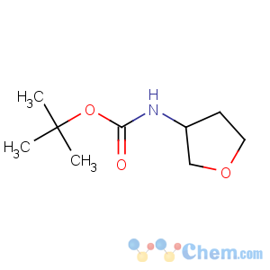 CAS No:444608-45-1 Carbamic acid,(tetrahydro-3-furanyl)-, 1,1-dimethylethyl ester (9CI)