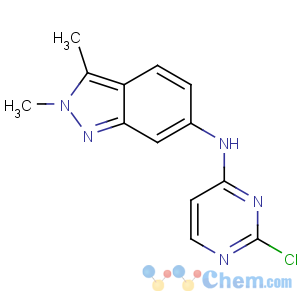 CAS No:444731-74-2 N-(2-chloropyrimidin-4-yl)-2,3-dimethylindazol-6-amine