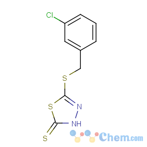 CAS No:444791-16-6 5-[(3-chlorophenyl)methylsulfanyl]-3H-1,3,4-thiadiazole-2-thione