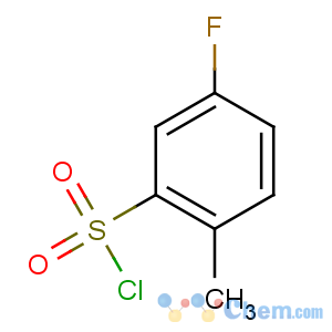 CAS No:445-05-6 5-fluoro-2-methylbenzenesulfonyl chloride