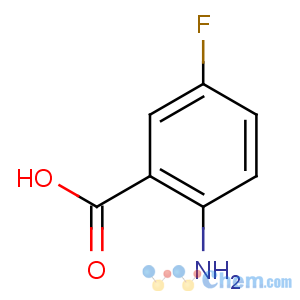 CAS No:446-08-2 2-amino-5-fluorobenzoic acid