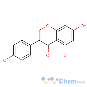 CAS No:446-72-0 5,7-dihydroxy-3-(4-hydroxyphenyl)chromen-4-one