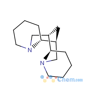 CAS No:446-95-7 7,14-Methano-2H,6H-dipyrido[1,2-a:1',2'-e][1,5]diazocine,dodecahydro-, (7S,7aR,14S,14aR)-