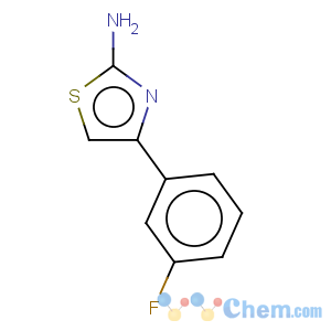 CAS No:446065-20-9 2-Thiazolamine,4-(3-fluorophenyl)-