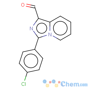 CAS No:446269-62-1 3-(4-Chlorophenyl)imidazo[1.5-a]pyridine-1-carboxaldehyde