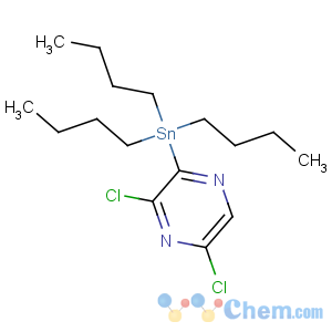 CAS No:446285-70-7 tributyl-(3,5-dichloropyrazin-2-yl)stannane