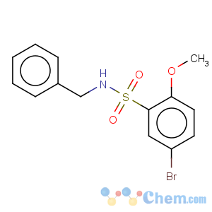 CAS No:446308-82-3 N-Benzyl-N-5-bromo-2-methoxybenzenesulphonamide