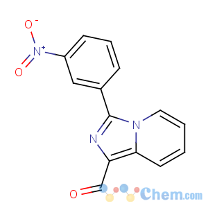 CAS No:446830-51-9 3-(3-nitrophenyl)imidazo[1,5-a]pyridine-1-carbaldehyde