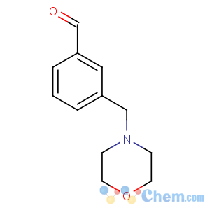 CAS No:446866-83-7 3-(morpholin-4-ylmethyl)benzaldehyde