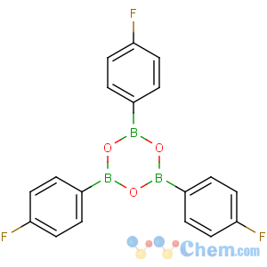 CAS No:448-59-9 2,4,6-tris(4-fluorophenyl)-1,3,5,2,4,6-trioxatriborinane