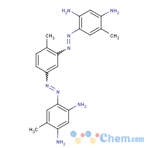 CAS No:4482-25-1 4-[[3-[(2,<br />4-diamino-5-methylphenyl)diazenyl]-4-methylphenyl]diazenyl]-6-<br />methylbenzene-1,3-diamine