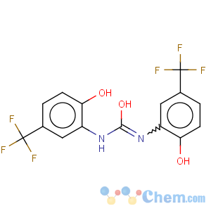 CAS No:448895-37-2 1,3-bis[2-hydroxy-5-(trifluoromethyl)phenyl]urea