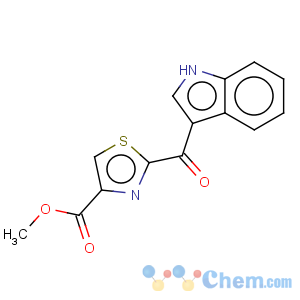 CAS No:448906-42-1 4-Thiazolecarboxylicacid, 2-(1H-indol-3-ylcarbonyl)-, methyl ester